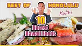 ULTIMATE FOOD TOUR IN HONOLULU - 10 Best Secret Hawaii Foods in Kalihi: Foods You Must Eat in Oahu