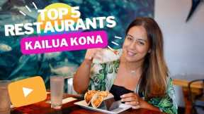 TOP 5 RESTAURANTS TO GET FISH TACOS in Kailua Kona | The Big Island of Hawaii