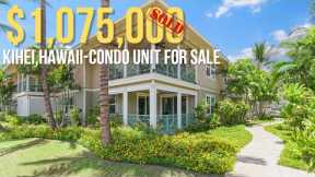 Maui Luxury Real Estate Property Tour /Condo For Sale In Kihei, Hawaii,29 Kai Ani Ln #2-103(SOLD)