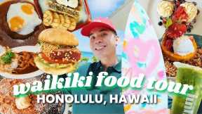 What to Eat in WAIKIKI HAWAII! (HONOLULU HAWAII FOOD TOUR) EP 4