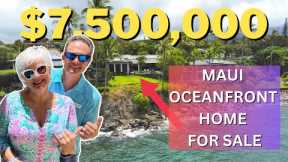 Luxury Home For Sale Right On The Ocean | Maui Hawaii Real Estate | Living On Maui Hawaii