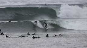 Beautiful and Chaotic Malibu Surf