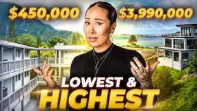 KANEOHE - Lowest & Highest Home Prices On The Market