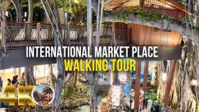 [4K] International Market Place Shopping Center in Waikiki Hawaii- 2023 Walking Tour Travel Guide