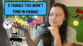 5 Things You Won't Find in Hawaii | Living on Oahu, Hawaii