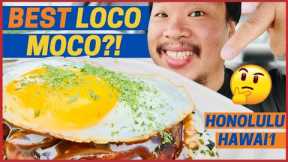 Must Try Famous Hawaiian Loco Moco's in Honolulu Hawaii
