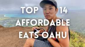 Top 14 Affordable Restaurants Oahu, Hawaii