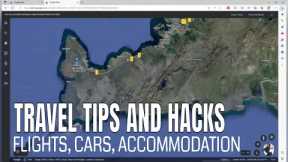 Travel Hacks and Tips! How to travel to Iceland and anywhere! Find the cheapest flight, car, housing