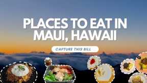 Places to eat in Maui, Hawaii