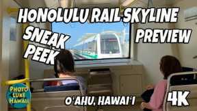 Honolulu Rail Skyline Preview June 28, 2023 Oahu Hawaii Video of Riding the Honolulu Rail Skyline