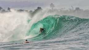 INDONESIA FINALLY TURNS ON!! SUPERSESSION SURFING 8-10 FT POINT BREAK (July 2023)