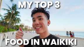 Everything you MUST EAT in OAHU, HAWAII | My Top 3 Food Spots in WAIKIKI