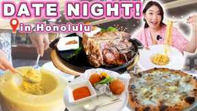 BEST DATE NIGHT in HONOLULU! || [Oahu, Hawaii] Italian Food Tour in Hawaii!
