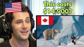 American Reacts to EXPENSIVE Luxury Experiences in Canada