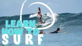 LEARN HOW TO SURF FOR BEGINNERS | surfing 101 part 3