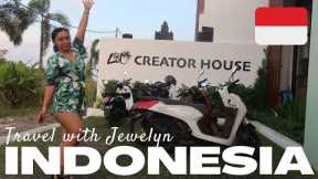 Solo travel to Indonesia, made it to the Creator House + Bali travel drama | Travel with Jewelyn