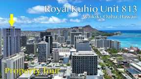 Royal Kuhio - 2240 Kuhio Ave Unit 813 Property Tour | Hawaii Real Estate