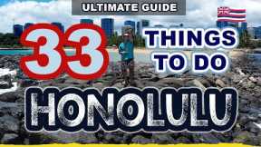 ULTIMATE Oahu Travel Guide | 33 Amazing Things To Do in HONOLULU, HAWAII