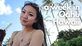 a week in Oahu, Hawaii | quick trip home🌈