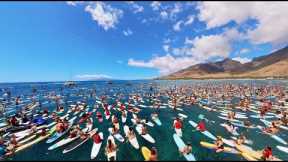 Maui's Paddle Out Ceremony: Healing After Lahaina Fire