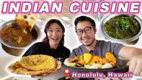 INDIAN FOOD in Hawaii! || [Honolulu, Hawaii] Rogan Josh, Palak Paneer, Tandoori Malai Tikka + More!