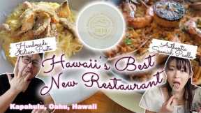HAWAII'S BEST NEW RESTAURANT || Spanish & Italian Fusion Cuisine!