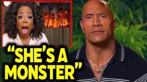 The Rock Reacts To Oprah Winfrey Stealing Land Amid Maui Fires