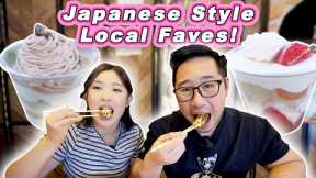 Local Favorites Japanese Style! || [Honolulu, Hawaii] Ahi Katsu, Fried Chicken & Shortcake!