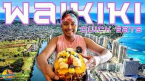 EPIC Waikiki Food Tour! - Quick Eats in Hawaii 2023