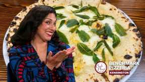 Mazra, Benchmark Pizzeria, Flacos, Hella Plants Market | Check, Please! Bay Area