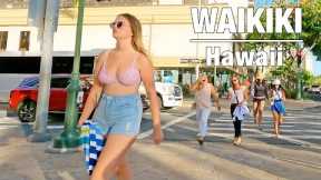 HAWAII TRAVEL | Walking Tour of Waikiki Shopping Area and Streets