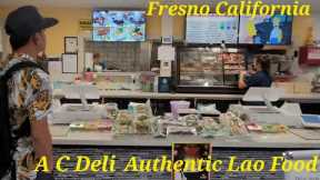 Lao Restaurant in Fresno - Eating Delicious Lao food &  Boba drinks @  A C Deli  - Fast food in town