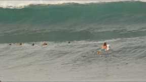 Getting Caught Inside in El Salvador! Surf Powerful Point