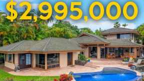 I Toured a HAWAIIAN Classic with PRIVACY and VIEWS $2,995,000