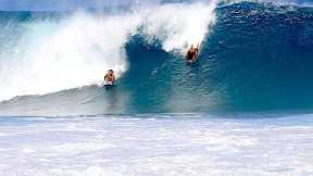 Surfing Big Pipe 10/17/23 North Shore Hawaii 4K
