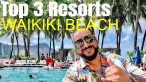 Top 3 Best Resorts on Waikiki Beach | Know Before You Go | Honolulu, Hawaii Hotel Pool Review #oahu