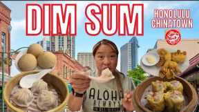 DIM SUM in Honolulu's Chinatown | Siu Mai, Har Gow, BBQ Pork Buns, & more (O'ahu, Hawai'i)