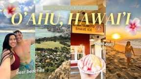 HAWAII TRAVEL VLOG: BEST OF O'AHU (must-try food in honolulu, north shore, queen kapiolani hotel)