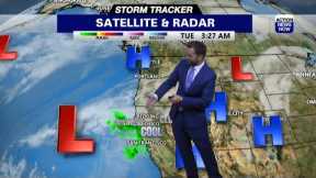 Storm Tracker Forecast: Wet and cooler Tuesday