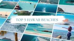 Must Watch - Top 5 Most Beautiful Beaches of Hawaii 2023 ⛱️🌴🌊