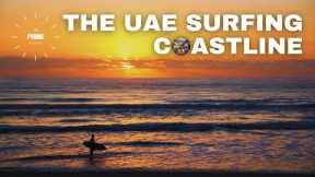 SURFING SPOT IN UAE  | THE PLACES TO SURF AROUND UAE COASTLINE 4K