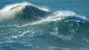Nazare's XXL Waves: First Epic Swell of El Niño Season