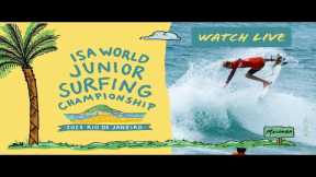 WATCH LIVE! - Competition Day 2 - 2023 ISA World Junior Surfing Championship