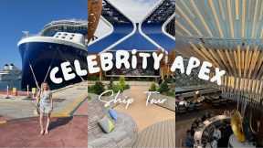 Celebrity Apex Ship Tour | Celebrity APEX Sea Day Mini Ship Tour & Food