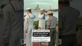 Pearl Harbor remembrance ceremony held in Hawaii #shorts