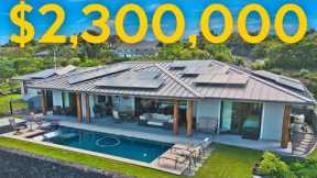 I found a $2.3 MILLION Hawaii home with EVERYTHING! Pool, large garage, dual suites, view, solar