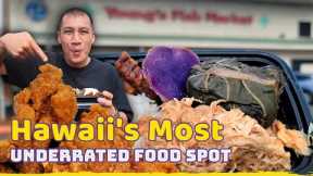 HAWAIIAN FOOD TOUR - Best of Honolulu's Diverse Flavors: Local's Hidden Gems & Indoor Asian Market