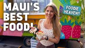 BEST FOOD IN MAUI, HAWAII (we ate at the highest rated food trucks in Maui)