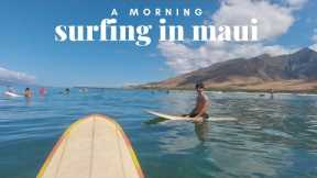 SURFING VLOG IN MAUI, HAWAII