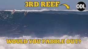 Biggest CLEAN UP Set of the Year: 3rd Reef Pipe Set Mows Down the LIneup